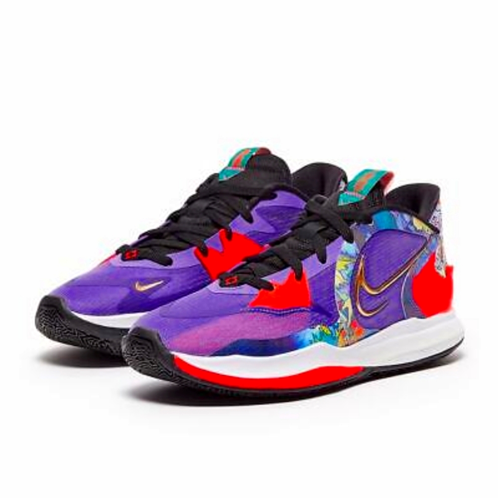Nike Kyrie Low 5 Jewel Loyd Mural Basketball Shoes DJ6012-002 US Men Size 9